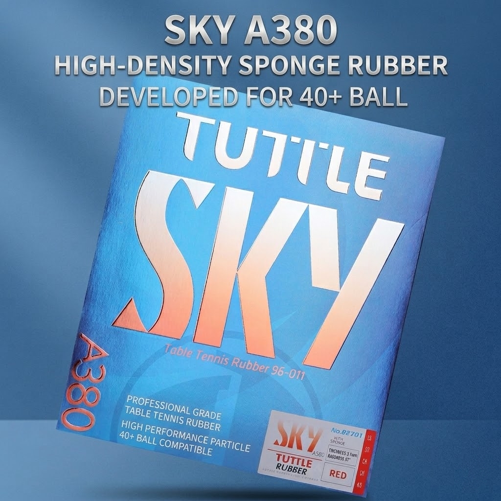 Badminton Counter - Tuttle Tischtennis-Schlägerbelag, Sky-A380 Tischtennisbelag, Hochdichter Mattbelag