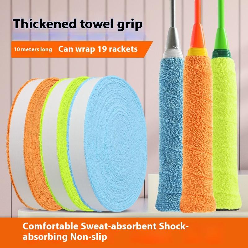 Badminton Grip - Neues 1-Set 5m/10m Handtuch-Grip-Band für Badminton-