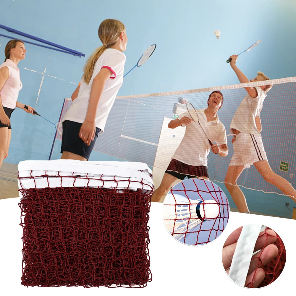 Badminton Net - Badminton-Netz, Polypropylen-Badminton-Ersatznetz, einfache Einrichtung, Badminton-Netz, Ersatz