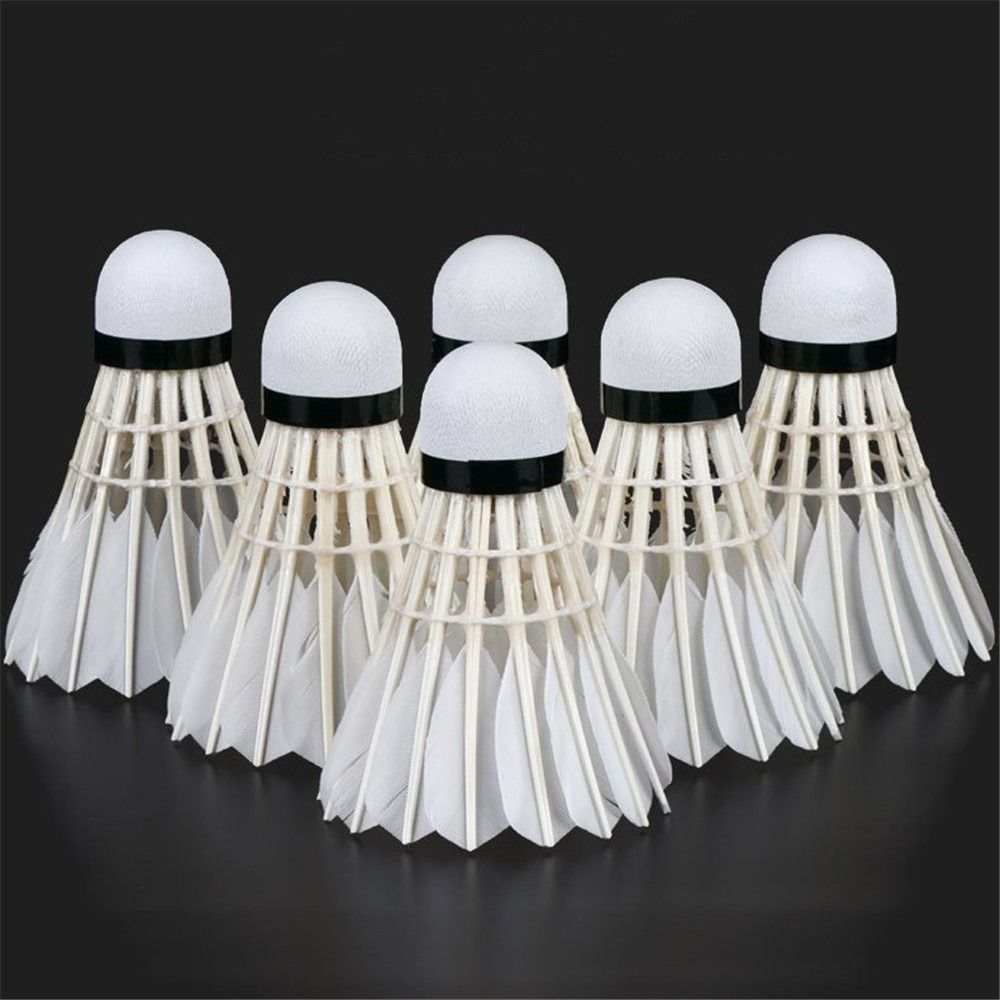 Badminton Bwf - 3/6/12Pcs Neue Weiß Badminton Federball Professionelle