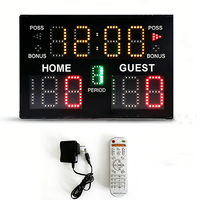 Badminton Counter - Tragbarer Wiederaufladbarer Elektronischer Punktezähler für Basketball