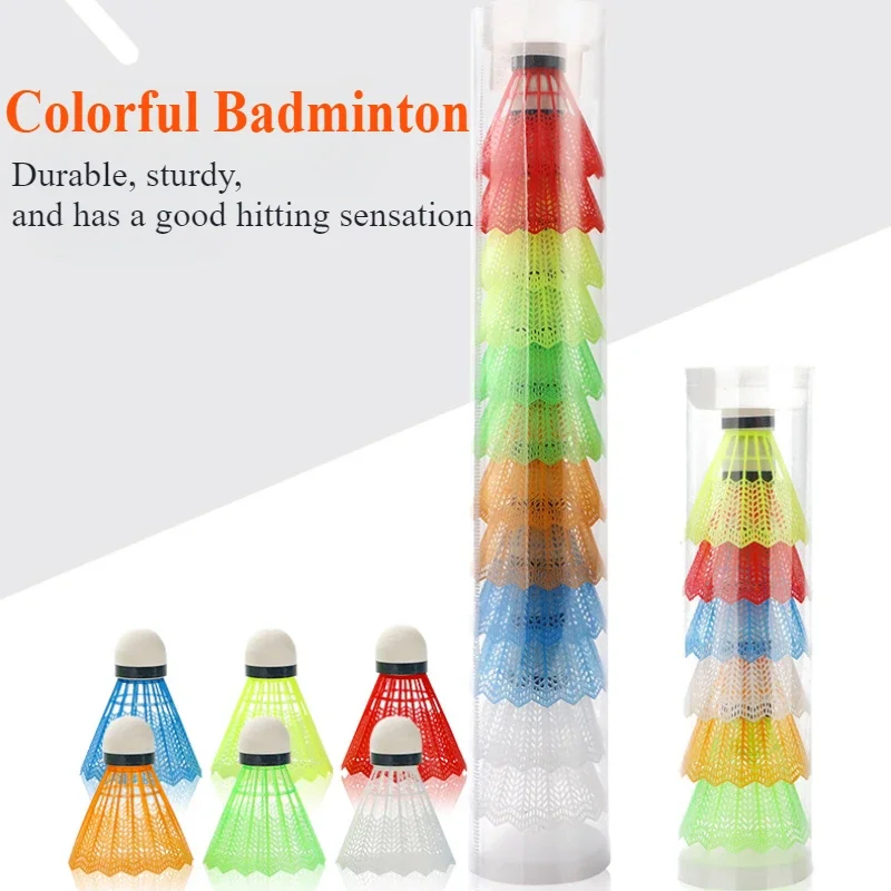 Badminton Bwf - 12 Stück/Set Bunte Federbälle Badminton Schaumstoffbälle