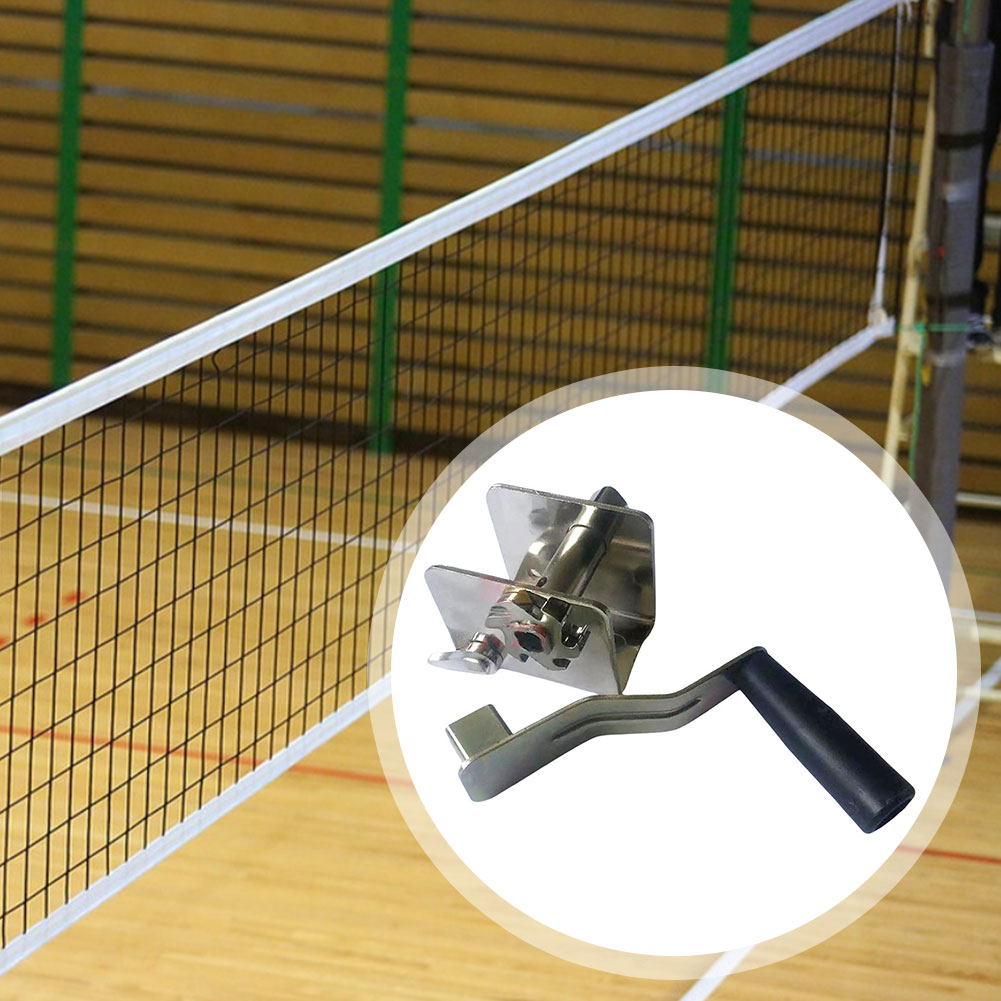 Badminton Net - 1 Stück Sportnetz-Spanner mit Handkurbel, Mehrzweck-Spannwerkzeug