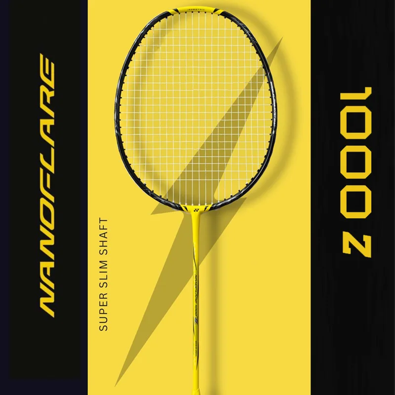 Badminton Yonex Original - YONEX NANOFLARE 1000Z Carbon Leichtgewicht-Badmintonschläger Speed-Schläger