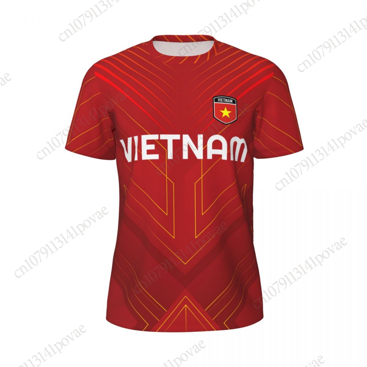 VIETNAM-Flaggen-T-Shirts für H – Badminton Vietnam Bewertung und Preis