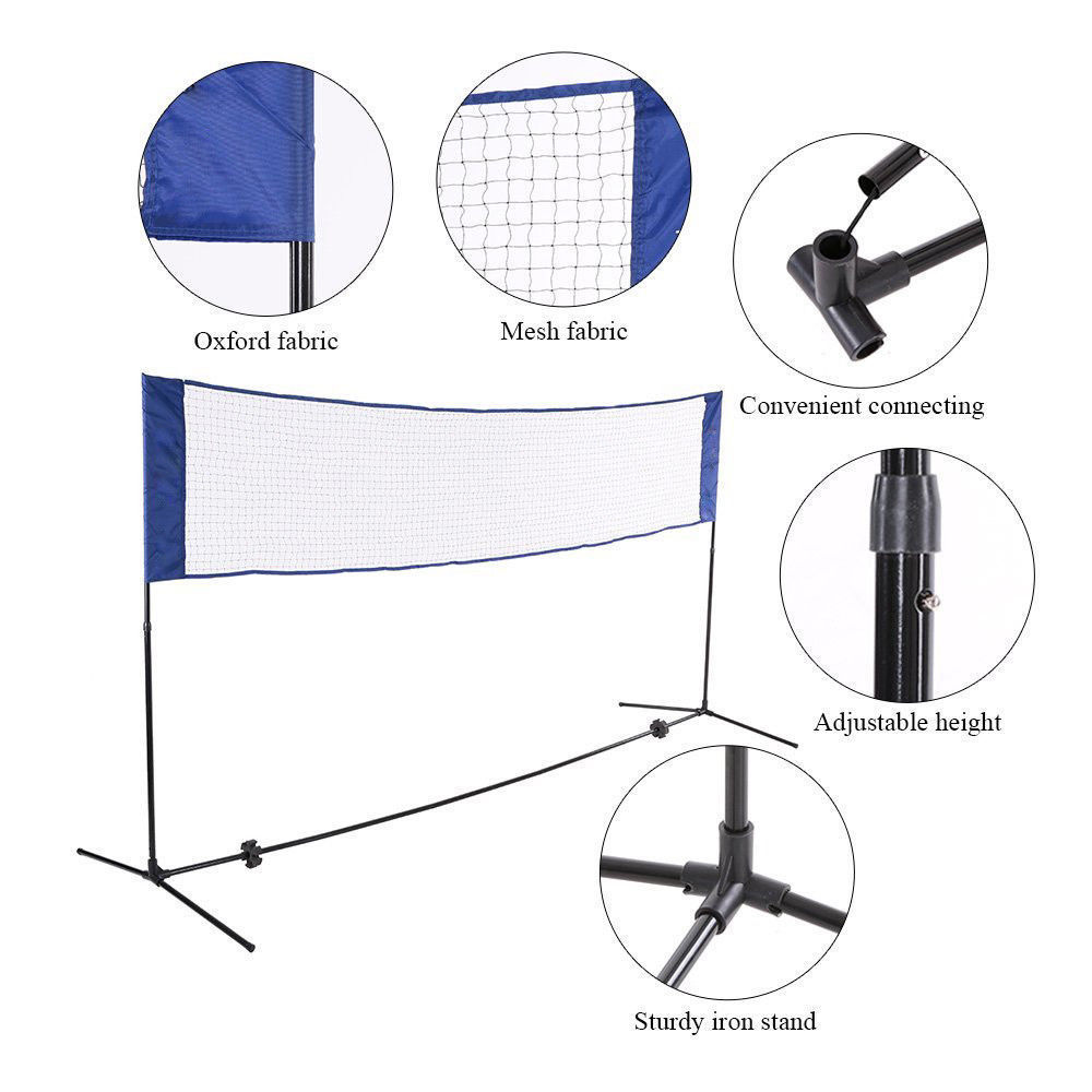 Badmintonnetz-Set für draußen, – Badminton Net Bewertung und Preis