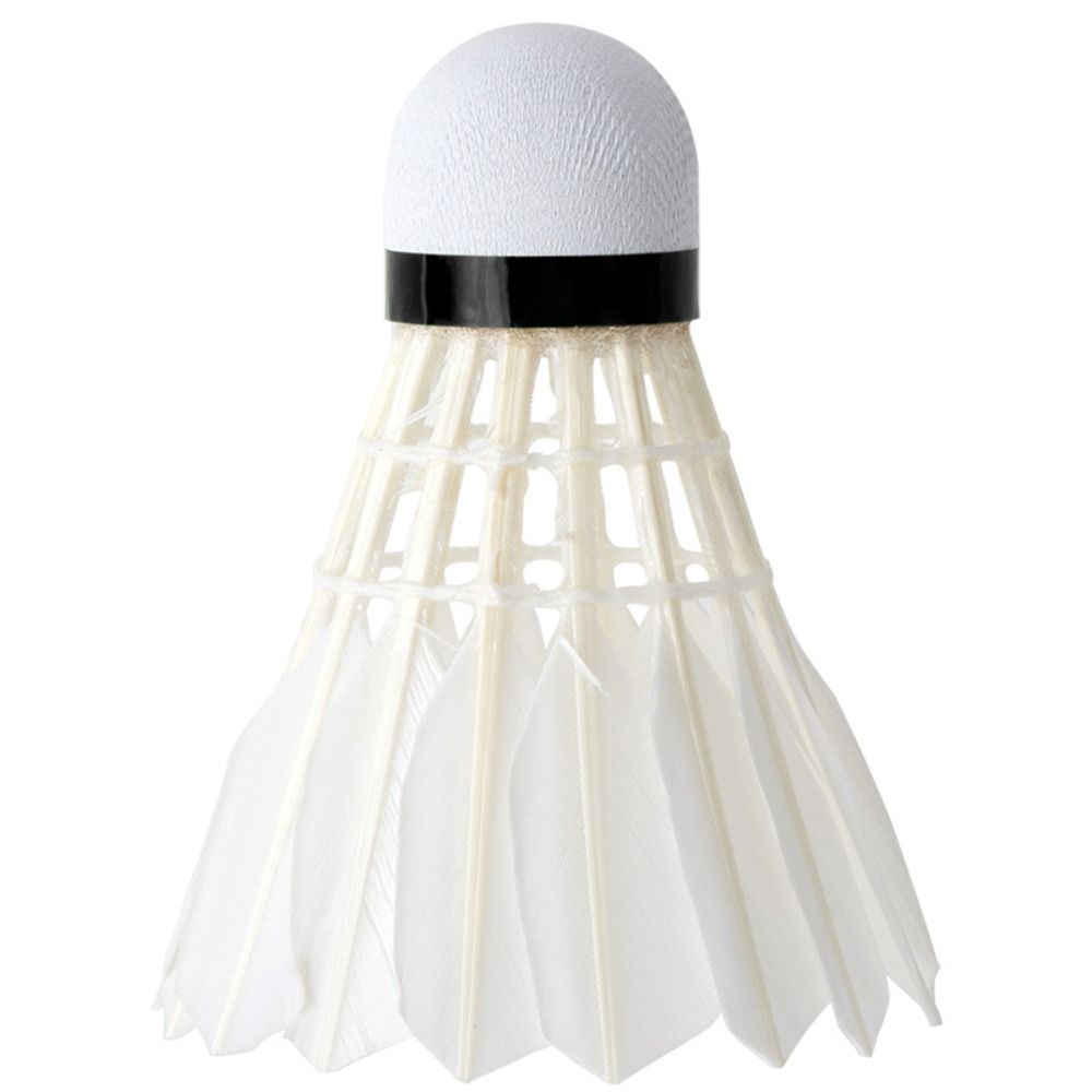 Neue weiße Gänsefeder-Badminto – Badminton Bwf Bewertung und Preis